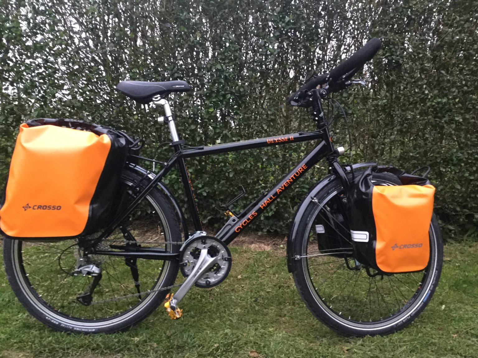Vélo de voyage fabriqué en France ULYSSE II - Hall Aventure